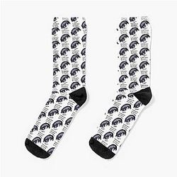 Sad Eeyore Quote Socks