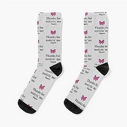 Eeyore Thanks Me Quote Socks