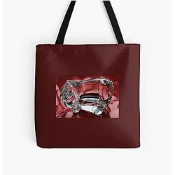 Eeyore in Glass All Over Print Tote Bag