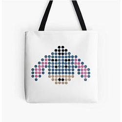 Pixel Eeyore Tote Bag