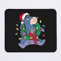 Eeyore's Christmas Party Mouse Pad