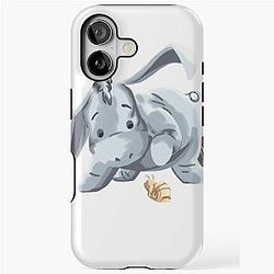 Baby Eeyore Meets a Friend iPhone Case