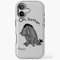 Sad Eeyore Quote Case