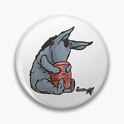 Classic Eeyore in Honey Pot Pin
