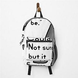 The Donkey and LOL and Debbie Could Be Sad Eeyore Quote Back Packs