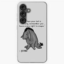 Eeyore Quote Samsung Galaxy Soft Case