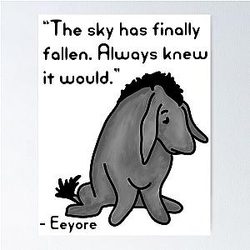 Eeyore Quote Poster