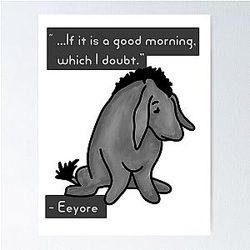 Sad Eeyore Quote