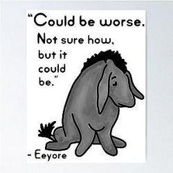 Sad Eeyore Quote