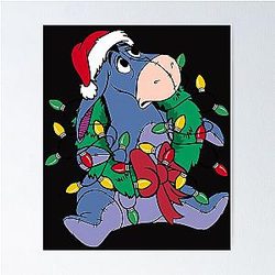Eeyore's Christmas Party Poster