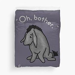 Eeyore Quote Duvet Cover