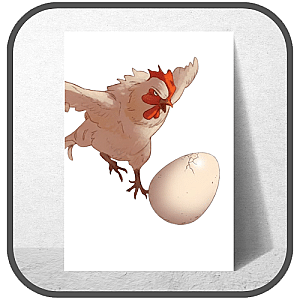 Egging On Posters