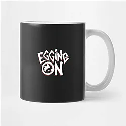 Egging On Signature Egging On Mugs