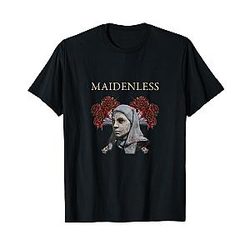 Maidenless Black Elden Ring Meme T-Shirt Women's Classic Fit Small Short Sleeve