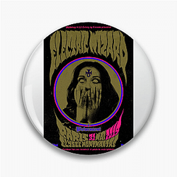 Electric Wizard uses heavy guitar distortion Electric Wizard Pins