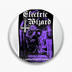Electric Wizard formed in Dorset England Electric Wizard Pins