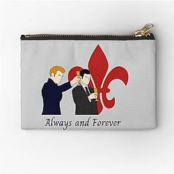 Always Forever Klaus Mikaelson Fleur de Lis The Originals Zipper Pouch