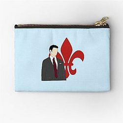 Elijah Mikaelson Fleur de Lis The Originals Zipper Pouch