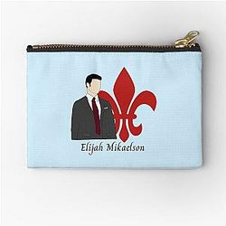 Elijah Mikaelson Fleur de Lis The Originals Zipper Pouch
