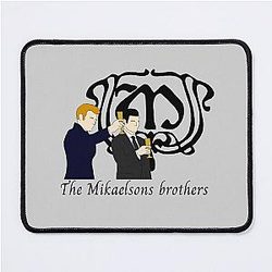 The Mikaelson Brothers Klaus and Elijah Mikaelson Mouse Pad