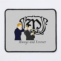 Always and Forever Klaus Mikaelson Mikaelson's Symbol Crest The Originals Mouse Pad