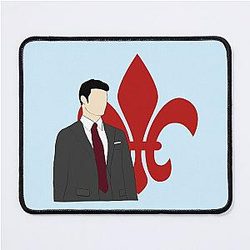 Elijah Mikaelson Fleur de Lis The Originals Mouse Pad