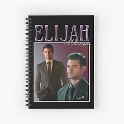 Elijah Mikaelson Vintage Heartthrob Notebook