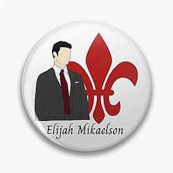 Elijah Mikaelson Fleur De Lis The Originals Pin