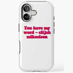 You have my word - Elijah Mikaelson iPhone Case