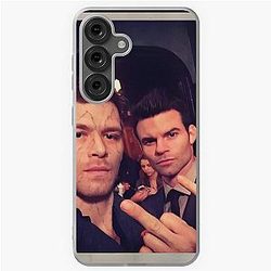 Funny Klaus and Elijah Mikaelson Meme Samsung Galaxy Soft Case