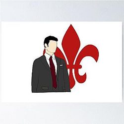 Elijah Mikaelson Fleur de Lis 2 The Originals Poster