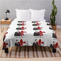 Elijah Mikaelson Fleur de Lis The Originals Throw Blanket