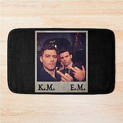 Funny Klaus Mikaelson and Elijah Mikaelson Meme Bath Mat