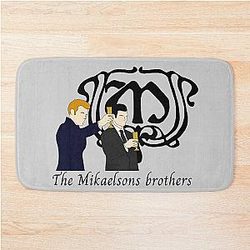 The Mikaelson Brothers Klaus and Elijah Mikaelson's Symbol Crest The Originals Bath Mat