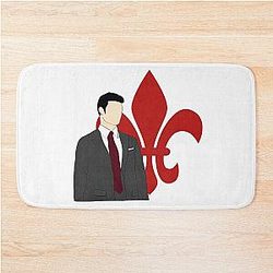 Elijah Mikaelson Fleur de Lis The Originals Bath Mat
