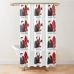Elijah Mikaelson sired to Fleur de Lis the originals Shower Curtain