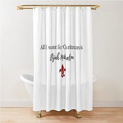 All I Want For Christmas Is Elijah Mikaelson Shower Curtain