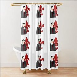 Elijah Mikaelson Fleur de Lis The Originals Shower Curtain