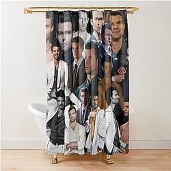 Daniel Gillies Elijah Mikaelson photo collage Shower Curtain