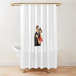 Elijah Mikaelson and Hayley Marshall Shower Curtain
