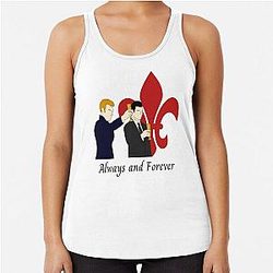 Always and Forever Klaus Mikaelson Fleur de Lis The Originals Racerback Tank Top