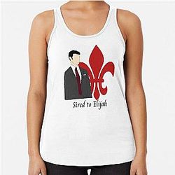 Elijah Mikaelson Sired to Elijah Fleur de Lis The Originals Tank Top