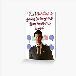 Elijah Mikaelson, This is going to be great. Greeting Card