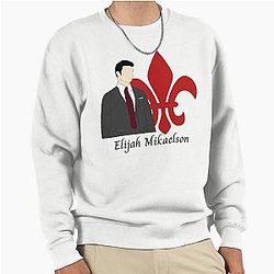 Elijah Mikaelson Fleur de Lis The Originals Pullover Sweatshirt