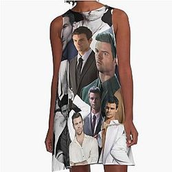 Daniel Gillies Elijah Mikaelson A-Line Dress
