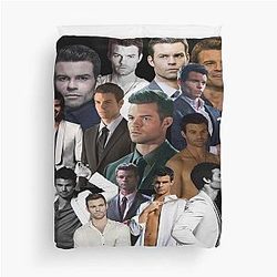 Daniel Gillies Elijah Mikaelson photo collage Duvet Cover