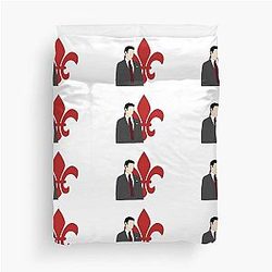 Elijah Mikaelson Fleur de Lis The Originals Duvet Cover