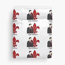 Elijah Mikaelson Fleur de Lis The Originals Duvet Cover