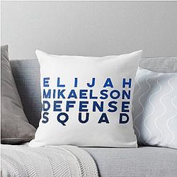 Elijah Mikaelson Defense Squad Throw Pillow
