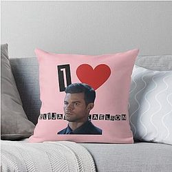 I Love Elijah Mikaelson Throw Pillow